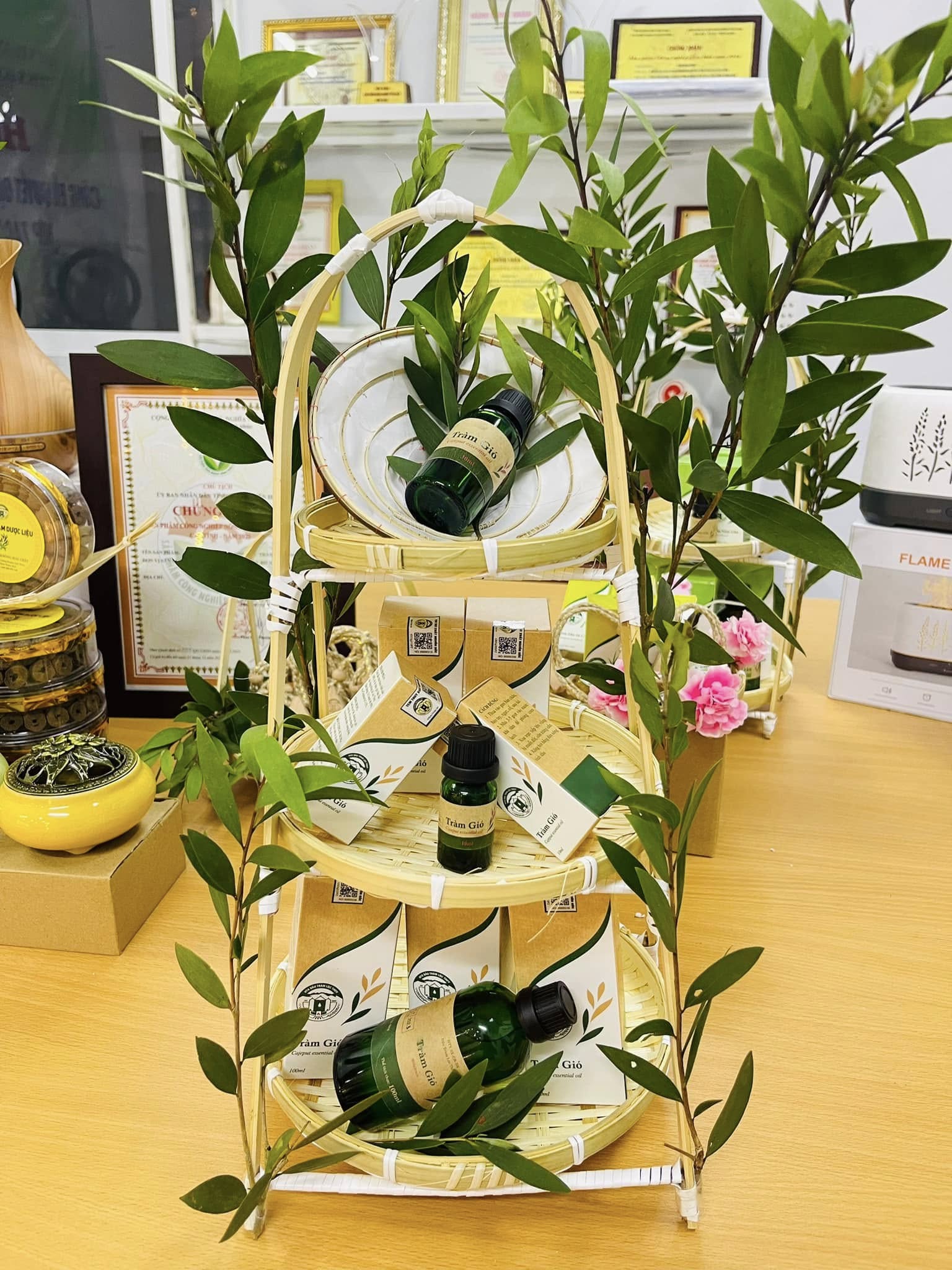 Tinh dầu - Hợp Tác Xã Sản Xuất, Chế Biến, Dịch Vụ Dầu Tràm Xã Lộc Thủy